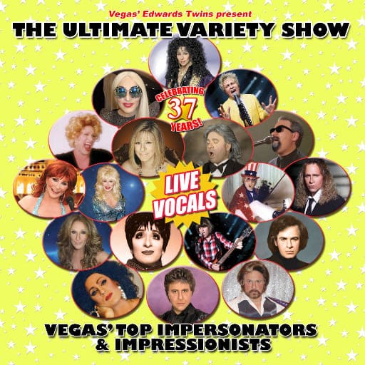 The Ultimate Variety Show Vegas Top Impersonators concerts in Kansas City.